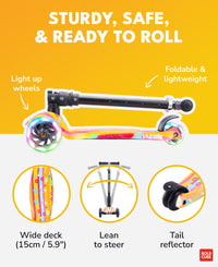 Flower Power - Big 3 Wheel Scooter
