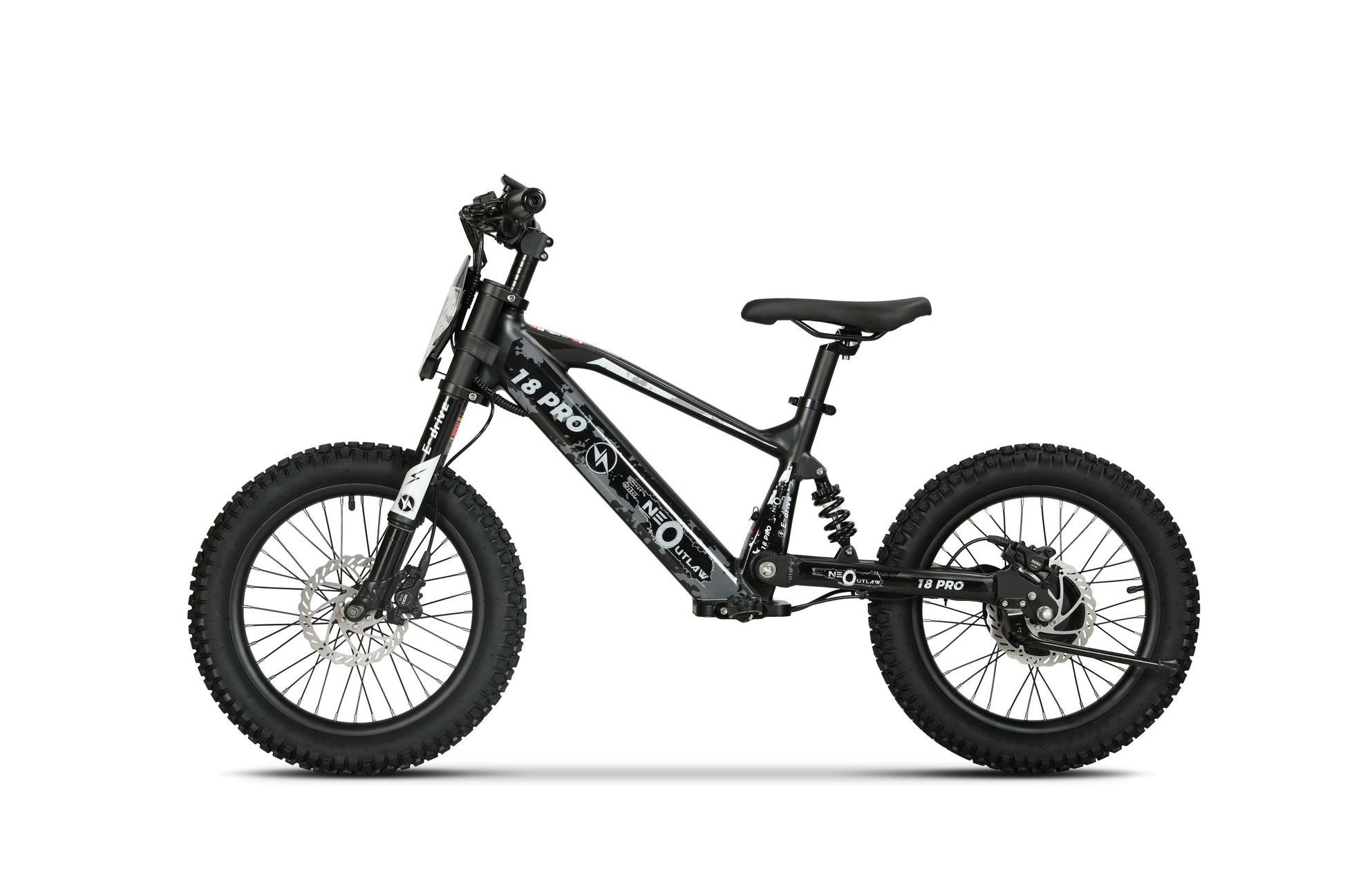 Neo Outlaw Surge 18 inch Kids Electric Motor Bike - Littletrax Kids Electric Bikes