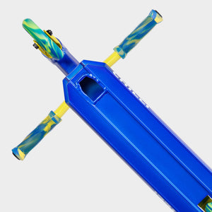 Chilli Base Jumpstart Stunt Scooter: Blue/Yellow
