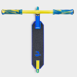 Chilli Base S Jumpstart Stunt Scooter: Blue/Yellow