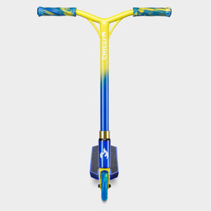 Chilli Base S Jumpstart Stunt Scooter: Blue/Yellow