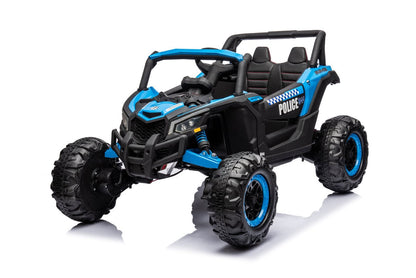 Licensed Can-Am 12V Bombardier Kids Ride-On Buggy With Leather Seat and Rubber Wheels - Littletrax Kids Electric Bikes