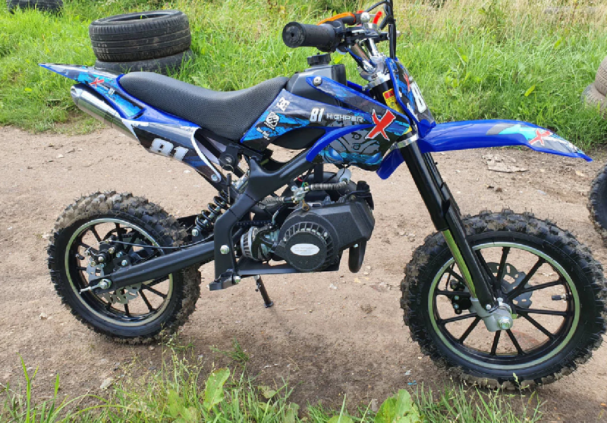 NEW 50cc Kids Mini Dirt Bike KXD01 PRO! - Littletrax Kids Electric Bikes