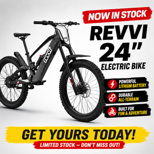 New Revvi 24" Electric bike - Littletrax Kids Electric Bikes