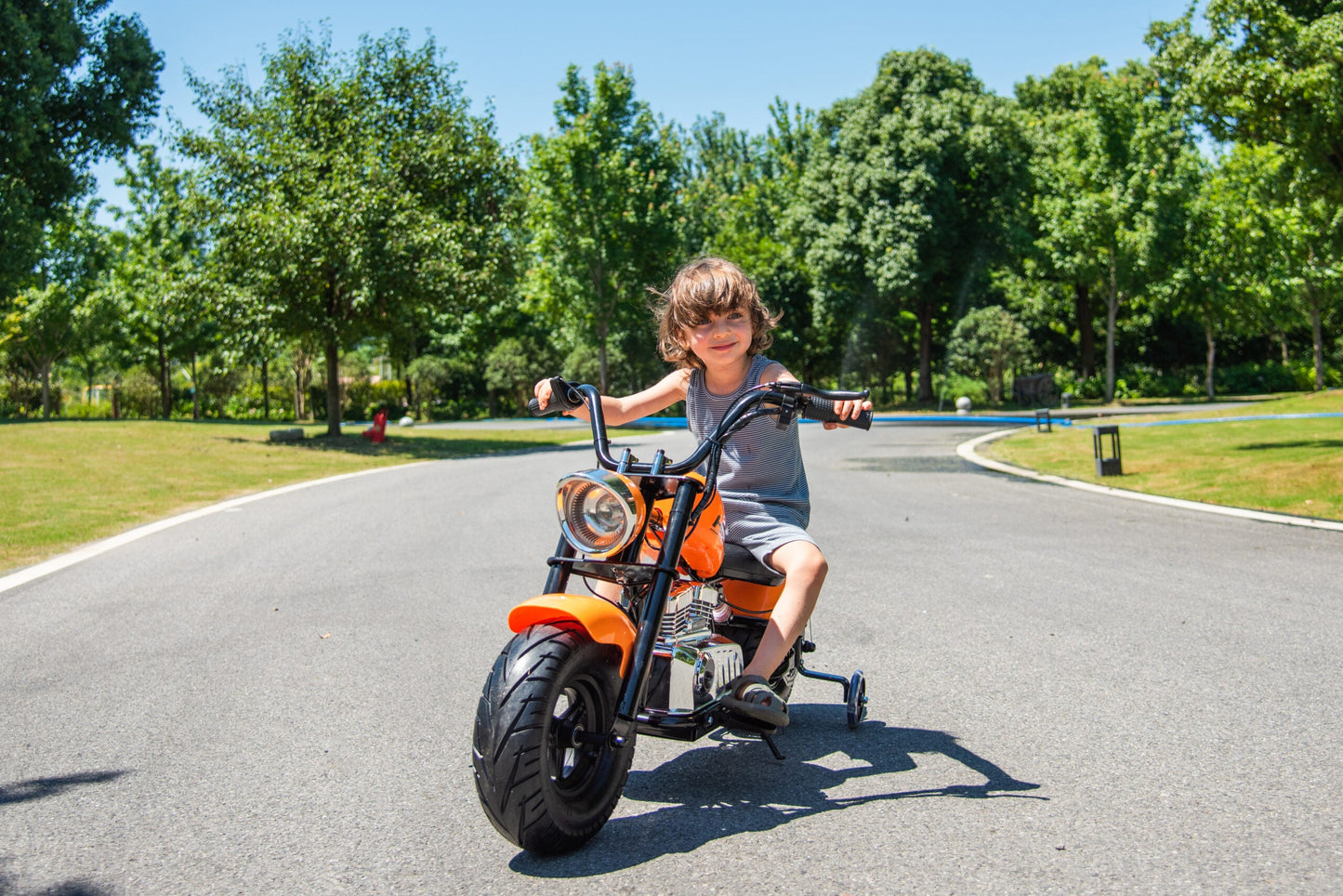 Neo Outlaw Electro Cruiser High Powered Kids Electric Motorbike - Littletrax Kids Electric Bikes