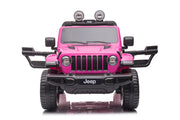 Kids ride-on Jeep Wrangler Rubicon 12v with Leather Seats and Eva Wheels