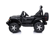 Kids ride-on Jeep Wrangler Rubicon 12v with Leather Seats and Eva Wheels