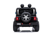Kids ride-on Jeep Wrangler Rubicon 12v with Leather Seats and Eva Wheels