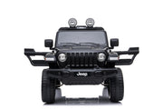 Kids ride-on Jeep Wrangler Rubicon 12v with Leather Seats and Eva Wheels