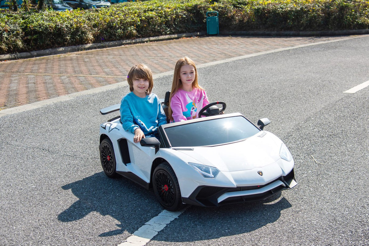 2 Seater Lamborghini SVJ 24V XXL Kids Electric Ride On Car | Official Licensed