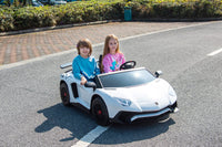 2 Seater Lamborghini SVJ 24V XXL Ride on Sports Car Massive Size