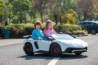 2 Seater Lamborghini SVJ 24V XXL Ride on Sports Car Massive Size