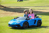 2 Seater Lamborghini SVJ 24V XXL Ride on Sports Car Massive Size