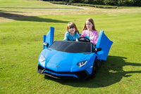 2 Seater Lamborghini SVJ 24V XXL Ride on Sports Car Massive Size