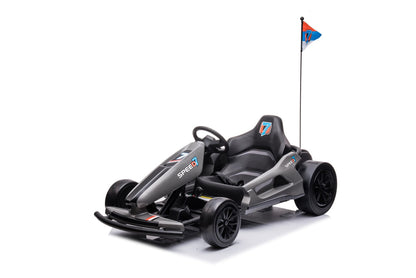Drift King Go Kart 24v Kids Electric Go Kart That Drifts - A035 - Littletrax Kids Electric Bikes