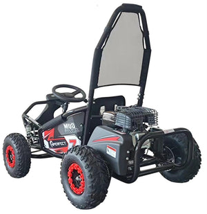 100cc Mud Monster Kids Petrol Go Kart - Littletrax Kids Electric Bikes