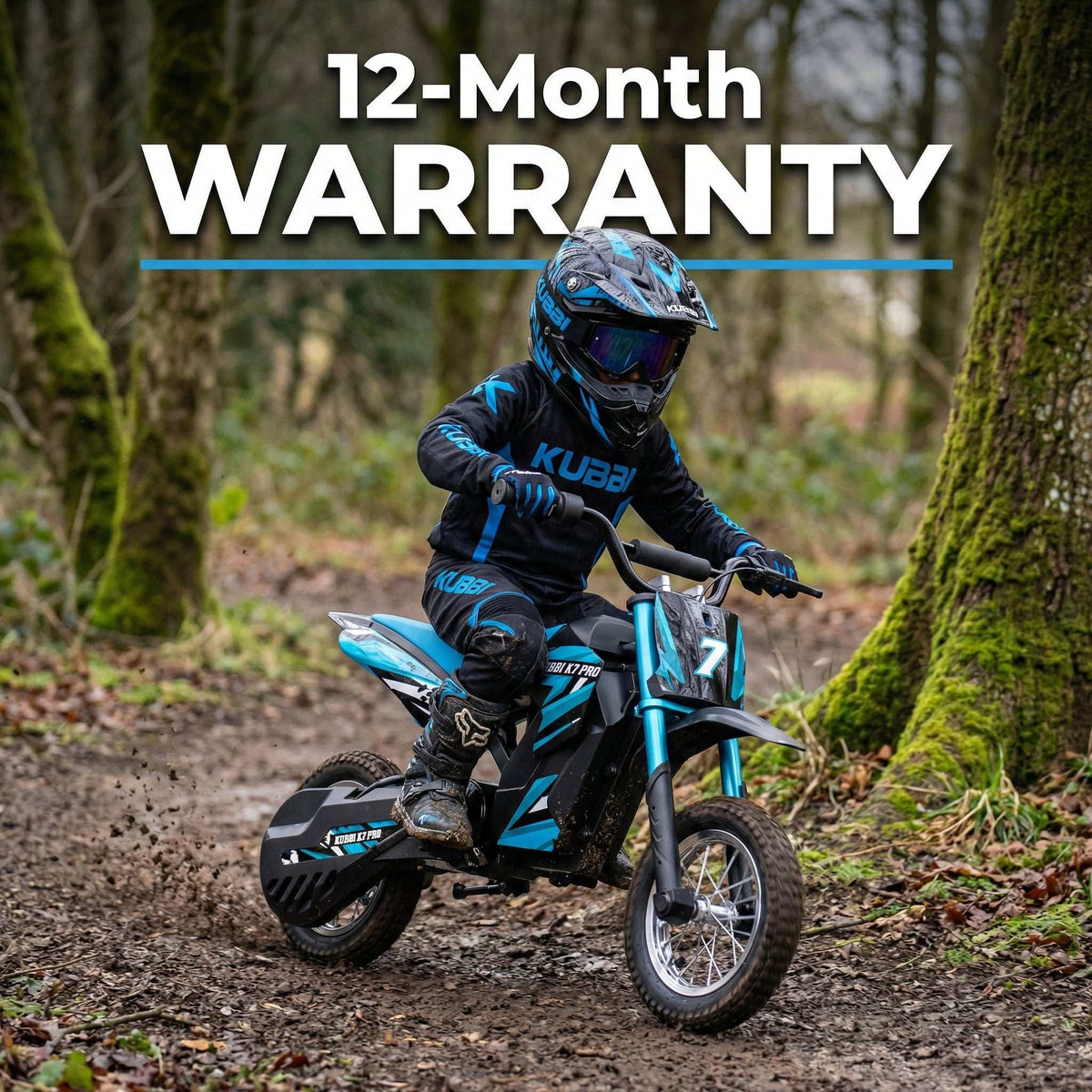 Kubbi K7 Pro Electric Dirt Bike for Kids