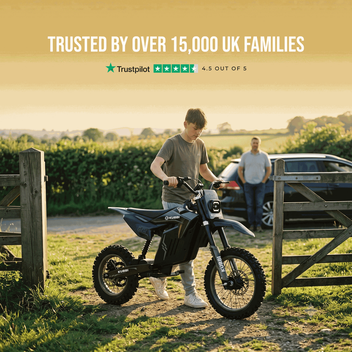 Kubbi K22 Electric Dirt Bike for Teenagers