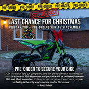 Kubbi K7 Pro Electric Dirt Bike for Kids