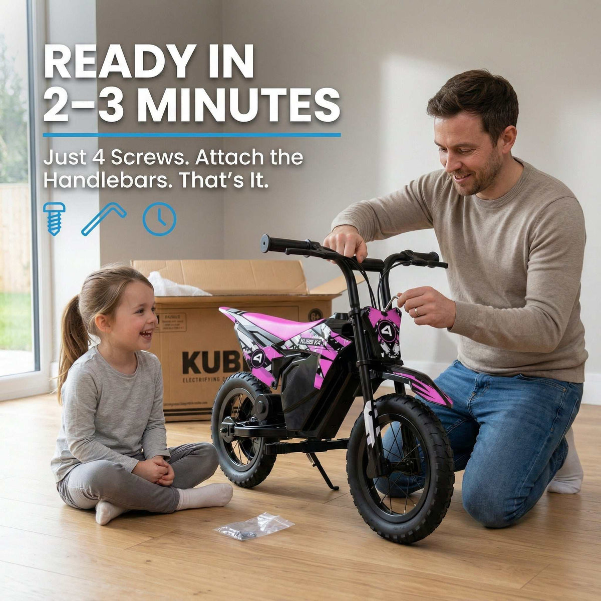 Kubbi K4 Electric Dirt Bike for Kids