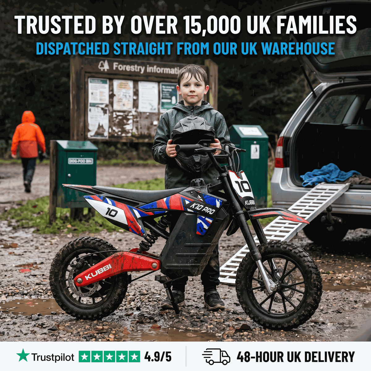 Kubbi K10 Pro Electric Dirt Bike for Teens