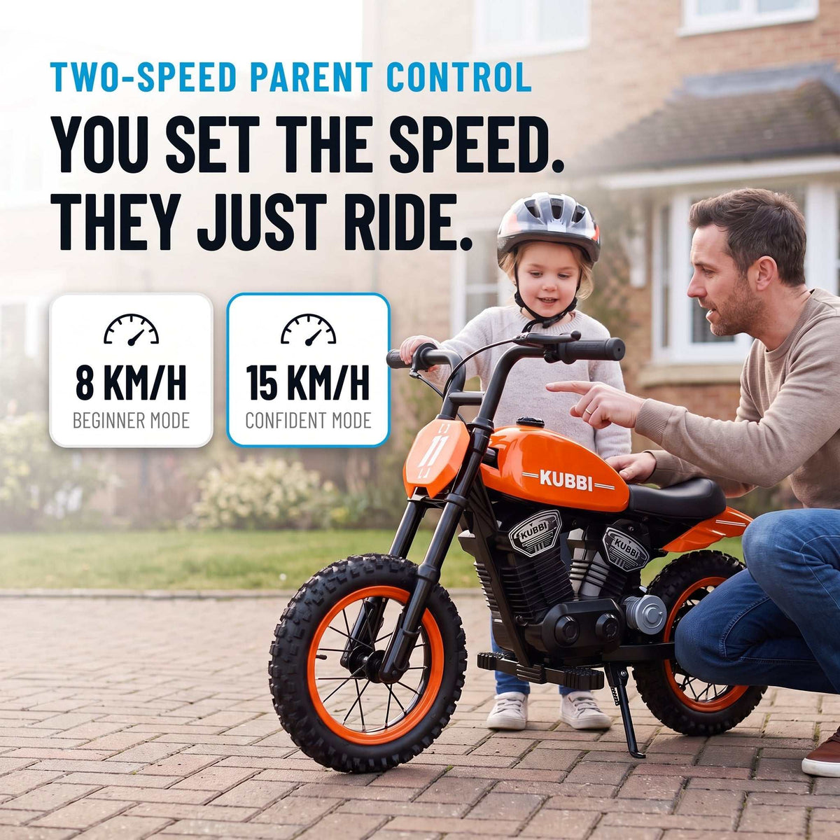 Kubbi Cruiser Electric Motorbike for Kids
