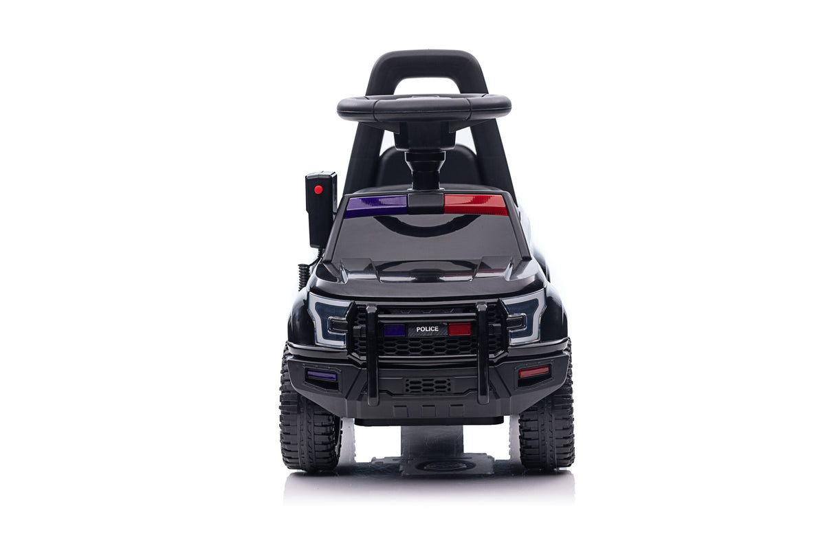 Foot-to-Floor Police Ride-On for Toddlers