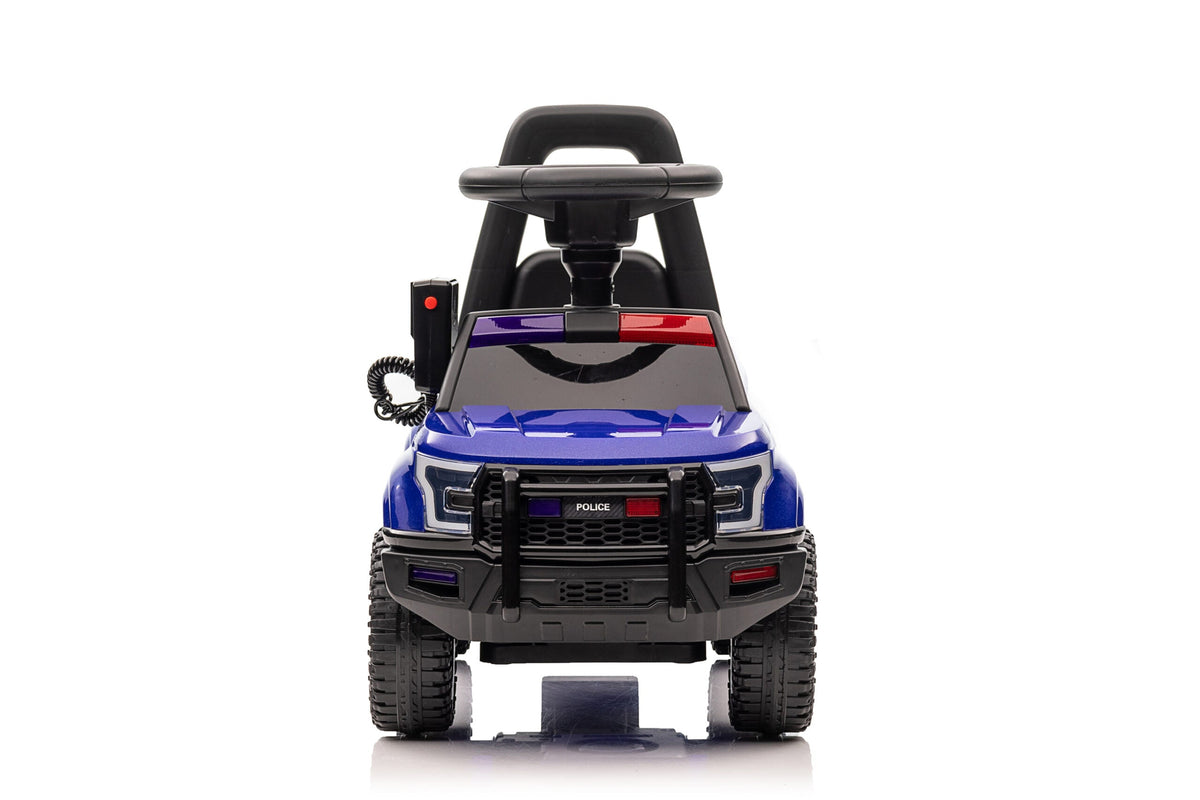 Foot-to-Floor Police Ride-On for Toddlers
