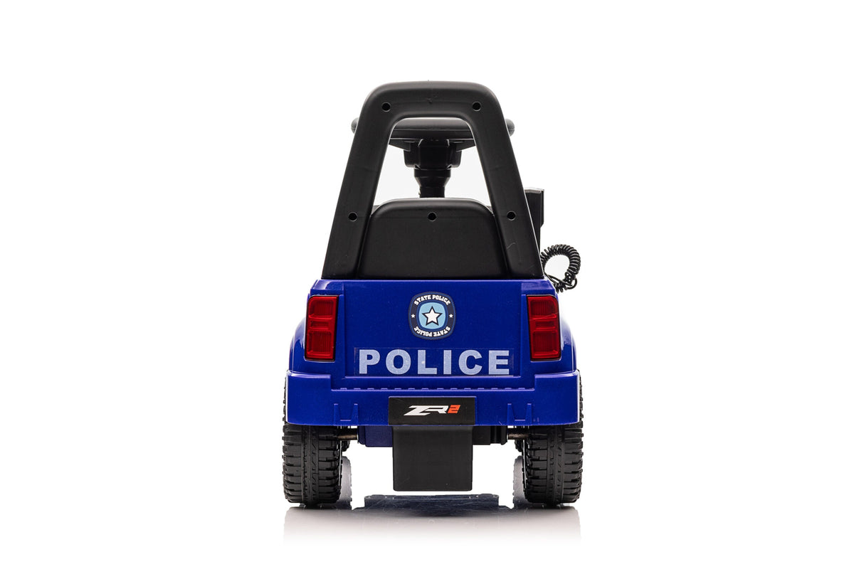 Foot-to-Floor Police Ride-On for Toddlers