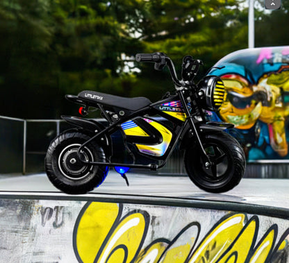 NEW LittleTrax Kids Electric Monkey Bike 350w 36v lithium - Littletrax Kids Electric Bikes