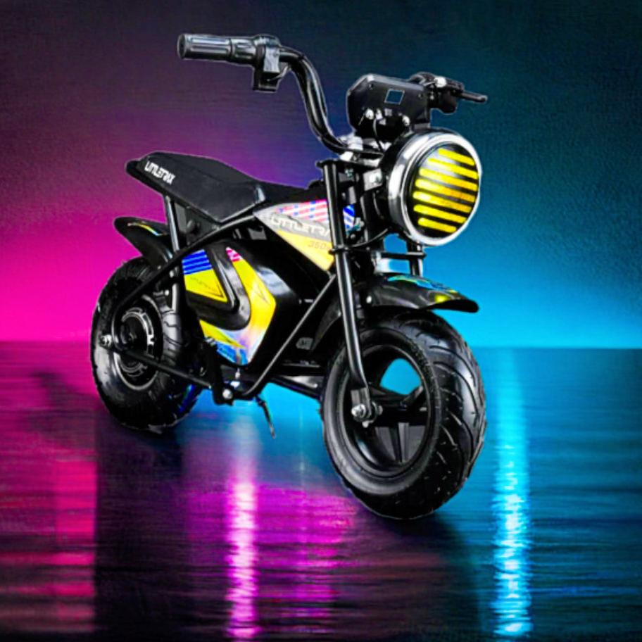 NEW LittleTrax Kids Electric Monkey Bike 350w Dirt bike ride on toy similar to 50cc off road bike - Littletrax Kids Electric Bikes
