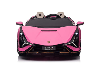 2-Seater Kids Lamborghini Sian Ride-On Car with Remote - Littletrax Kids Electric Bikes
