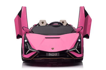 2-Seater Kids Lamborghini Sian Ride-On Car with Remote - Littletrax Kids Electric Bikes