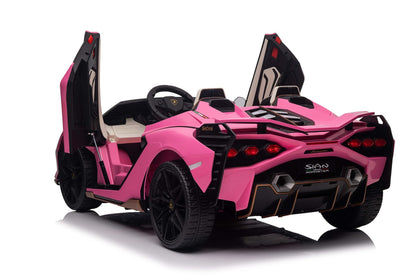 2-Seater Kids Lamborghini Sian Ride-On Car with Remote - Littletrax Kids Electric Bikes