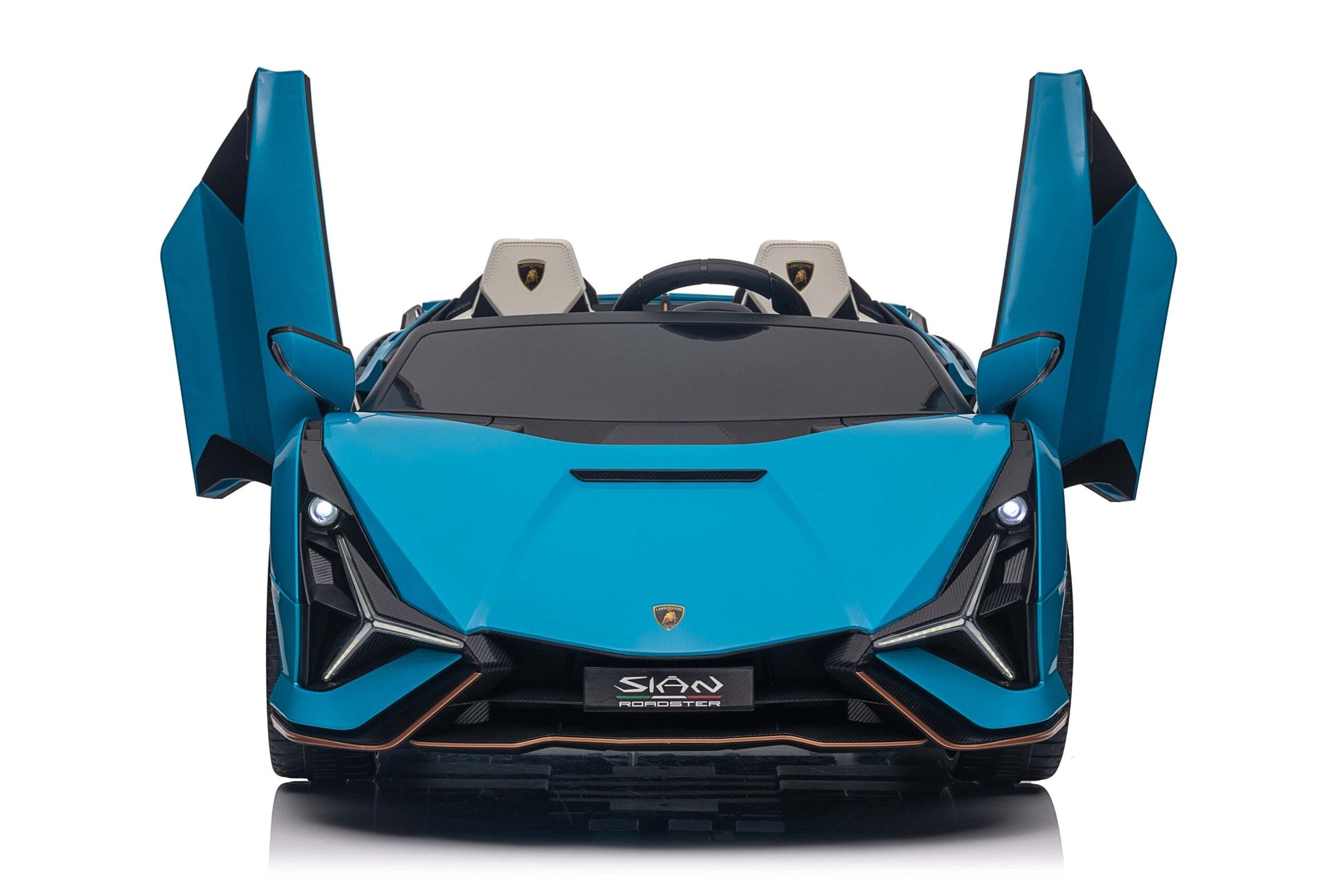 2-Seater Kids Lamborghini Sian Ride-On Car with Remote - Littletrax Kids Electric Bikes