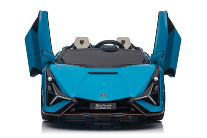 2-Seater Kids Lamborghini Sian Ride-On Car with Remote - Littletrax Kids Electric Bikes