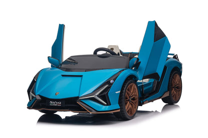 2-Seater Kids Lamborghini Sian Ride-On Car with Remote - Littletrax Kids Electric Bikes