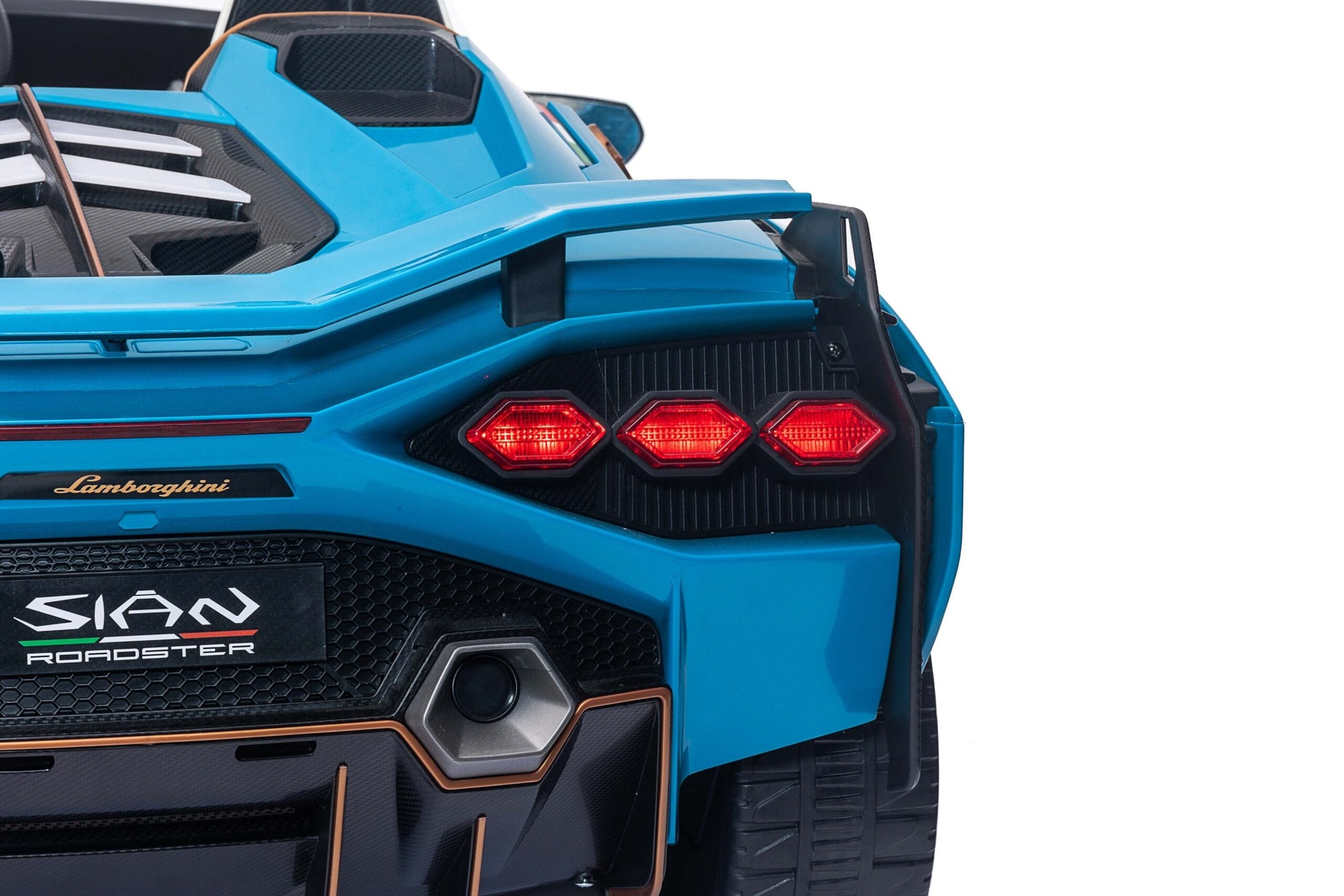2-Seater Kids Lamborghini Sian Ride-On Car with Remote - Littletrax Kids Electric Bikes