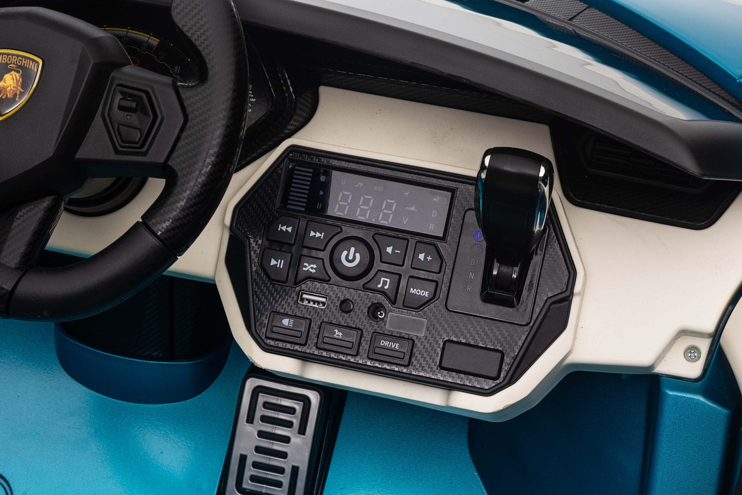 2-Seater Kids Lamborghini Sian Ride-On Car with Remote - Littletrax Kids Electric Bikes