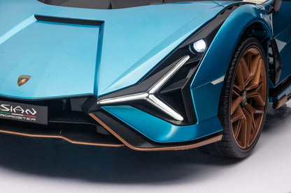 2-Seater Kids Lamborghini Sian Ride-On Car with Remote - Littletrax Kids Electric Bikes