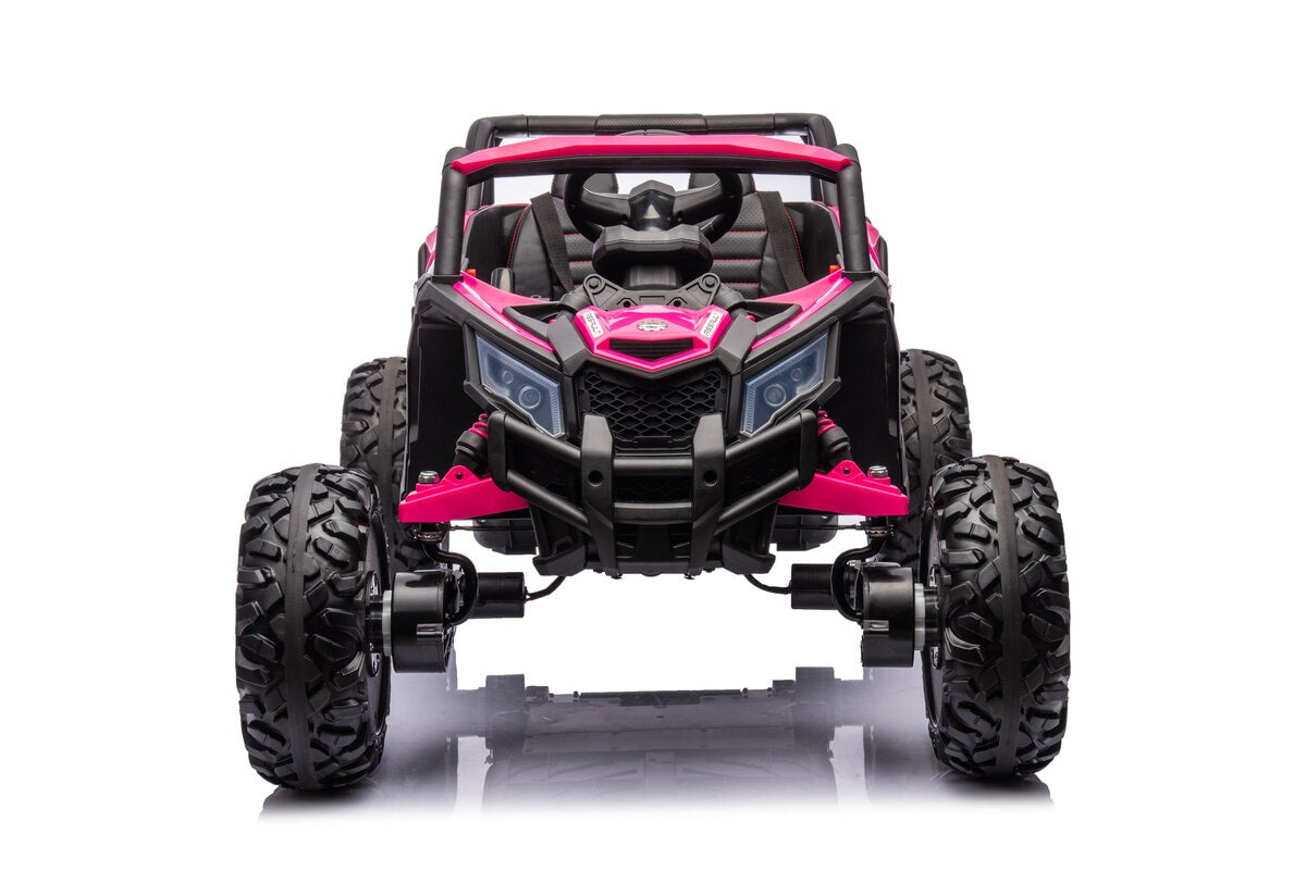 Can-Am 12V Bombardier Kids Ride-On Buggy With Leather Seat and Rubber Wheels