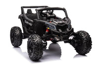 Can-Am 12V Bombardier Kids Ride-On Buggy With Leather Seat and Rubber Wheels