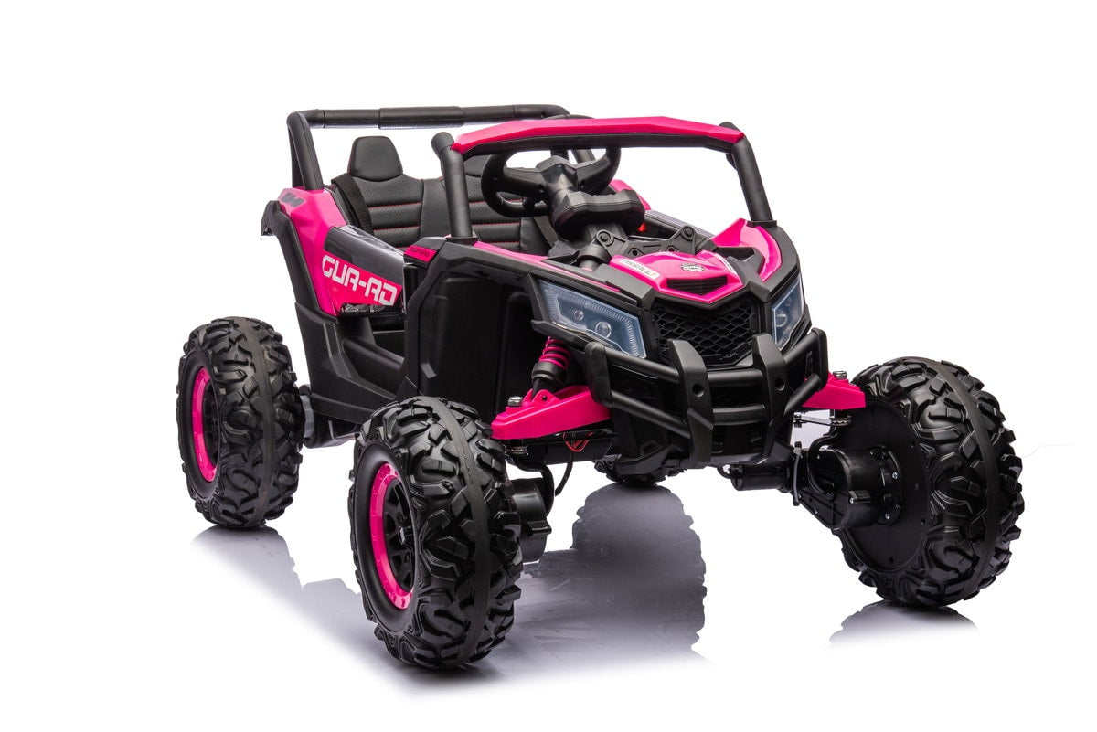 Can-Am 12V Bombardier Kids Ride-On Buggy With Leather Seat and Rubber Wheels