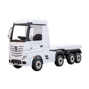 Kids Mercedes Actros 24V Electric Ride-On Lorry & Truck with Trailer