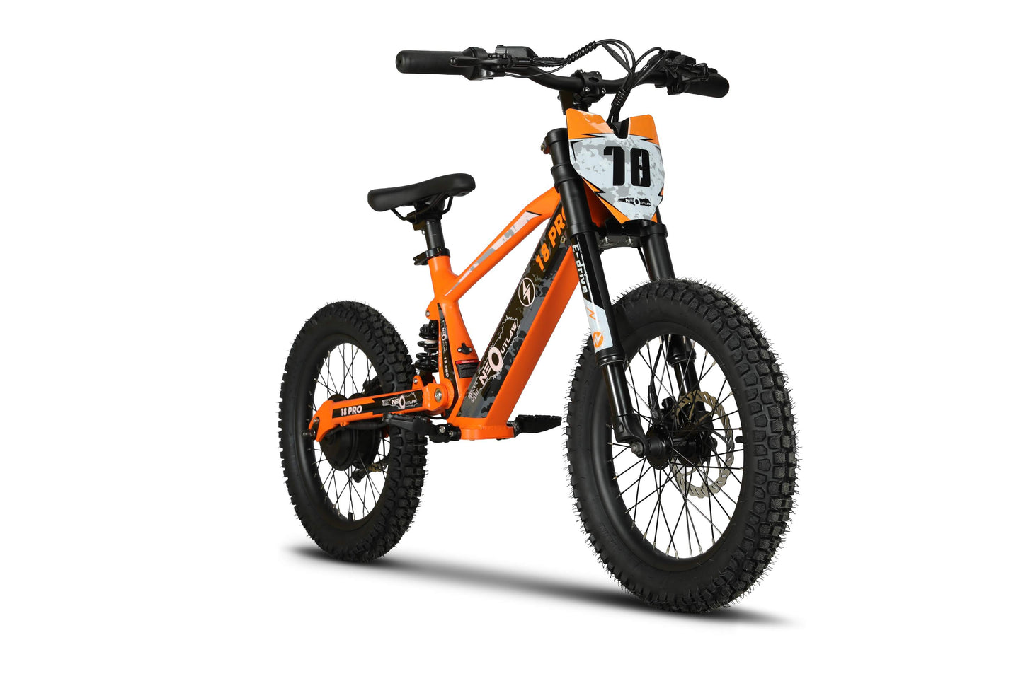 Neo Outlaw Surge 18 inch Kids Electric Motor Bike - Littletrax Kids Electric Bikes