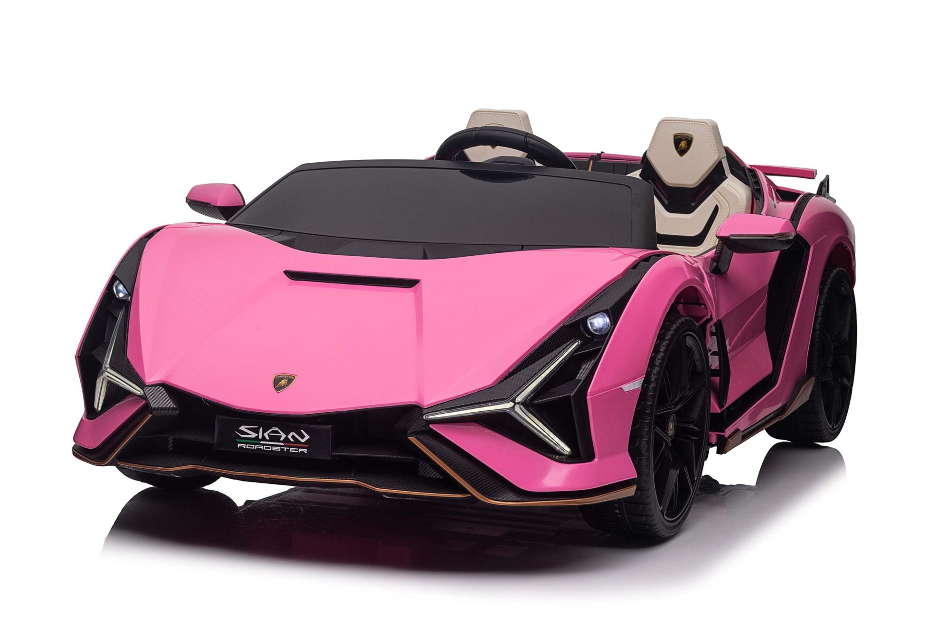 2-Seater Kids Lamborghini Sian Ride-On Car with Remote - Littletrax Kids Electric Bikes