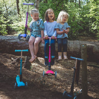 Mermaid - Teeny Fold 3 Wheel Scooter