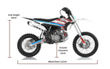 125cc RFN Thunder Dirt Bike - Big Wheel - 17"/14" - MotoX1 Motocross ATV 