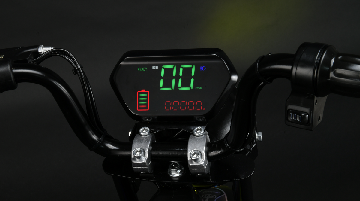 NEW LittleTrax Kids Electric Monkey Bike - 350w, 3 Speed Max 15mph - 19kg - Up to 10 mile Range - Littletrax Kids Electric Bikes