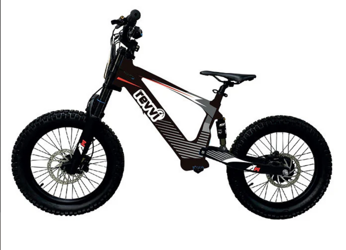 Xmas pre order - New Revvi 18” electric bike 18 inch *Latest Model* - guaranteed delivery before Christmas - Littletrax Kids Electric Bikes